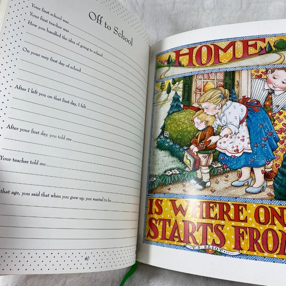 Mary Engelbreit Mothers Journal Book Laminated Hard Cover 1993 - Picture 8 of 9